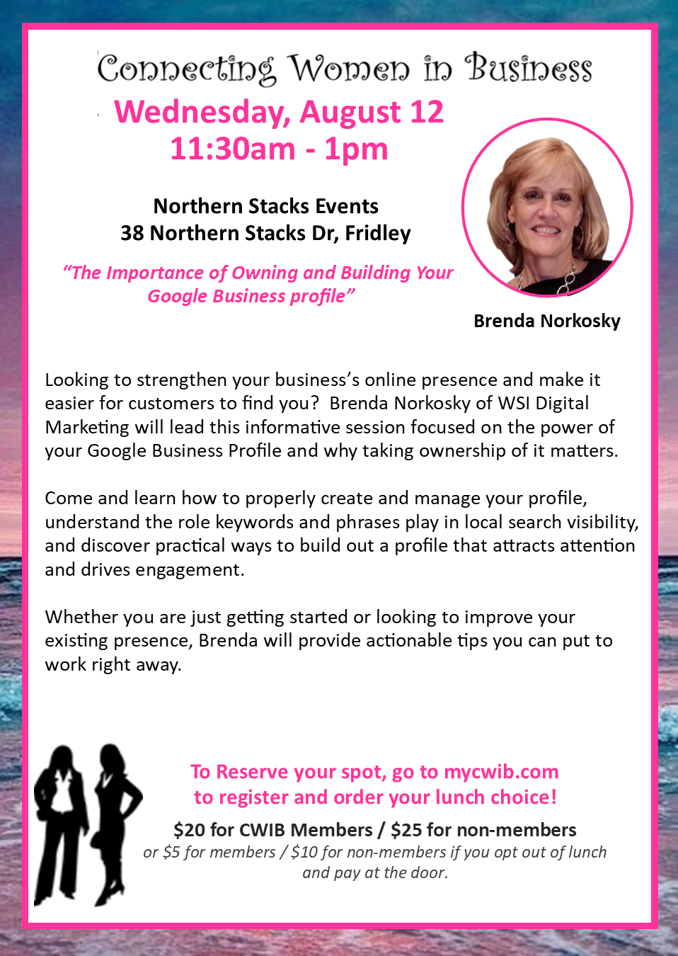 CWIB August 2026 | Brenda Norkosky